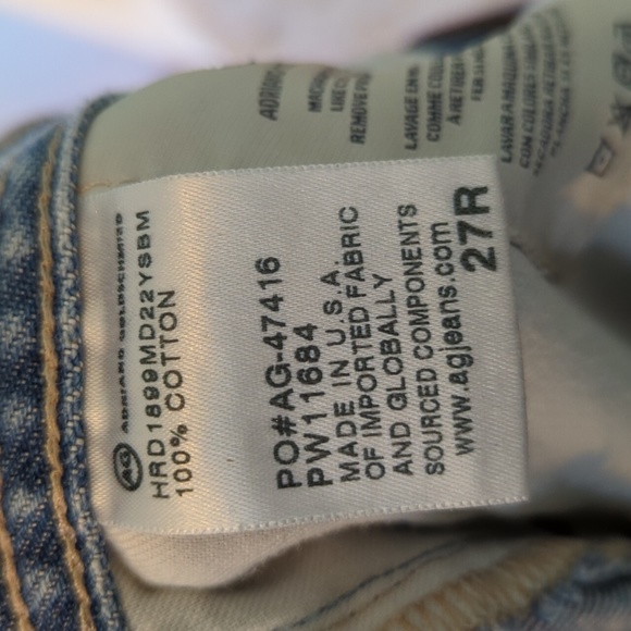 AG Tomas High Waisted Baggy Straight Leg Jean - Picture 10 of 10